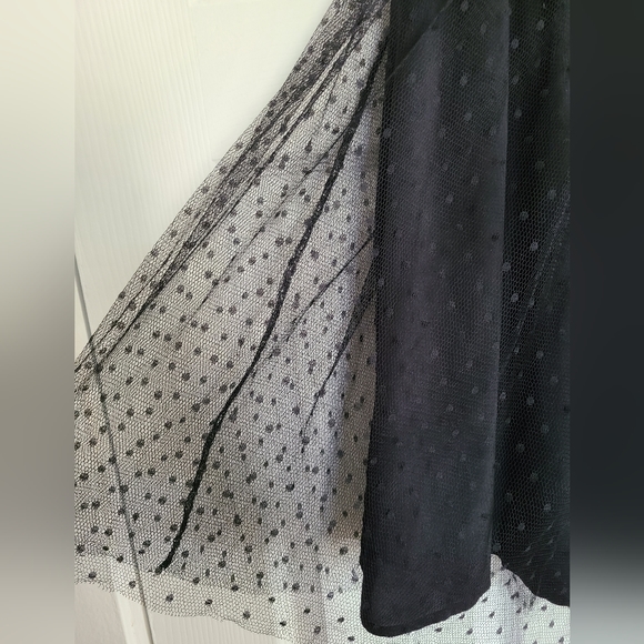 NWT REDValentino Point D'Esprit tulle skirt with elastic waistband - Picture 2 of 4